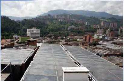 Calentador solar de agua en Hospital General de Medellín, Medellín