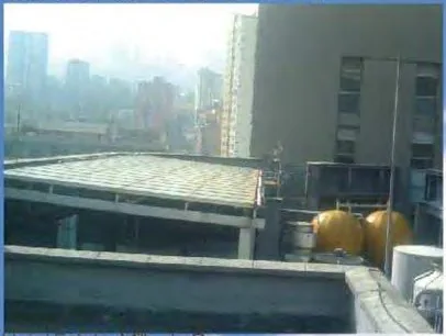 Calentador solar de agua en Hotel Estelar Milla de Oro, Medellín